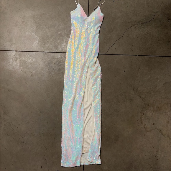 Emerald Sundae Sequin Gown Small Holiday Party Dress - Picture 1 of 9